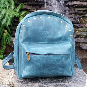 Mochila Cuero Mujer