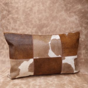 Funda de cojín vacuno 60x40 cm aprox