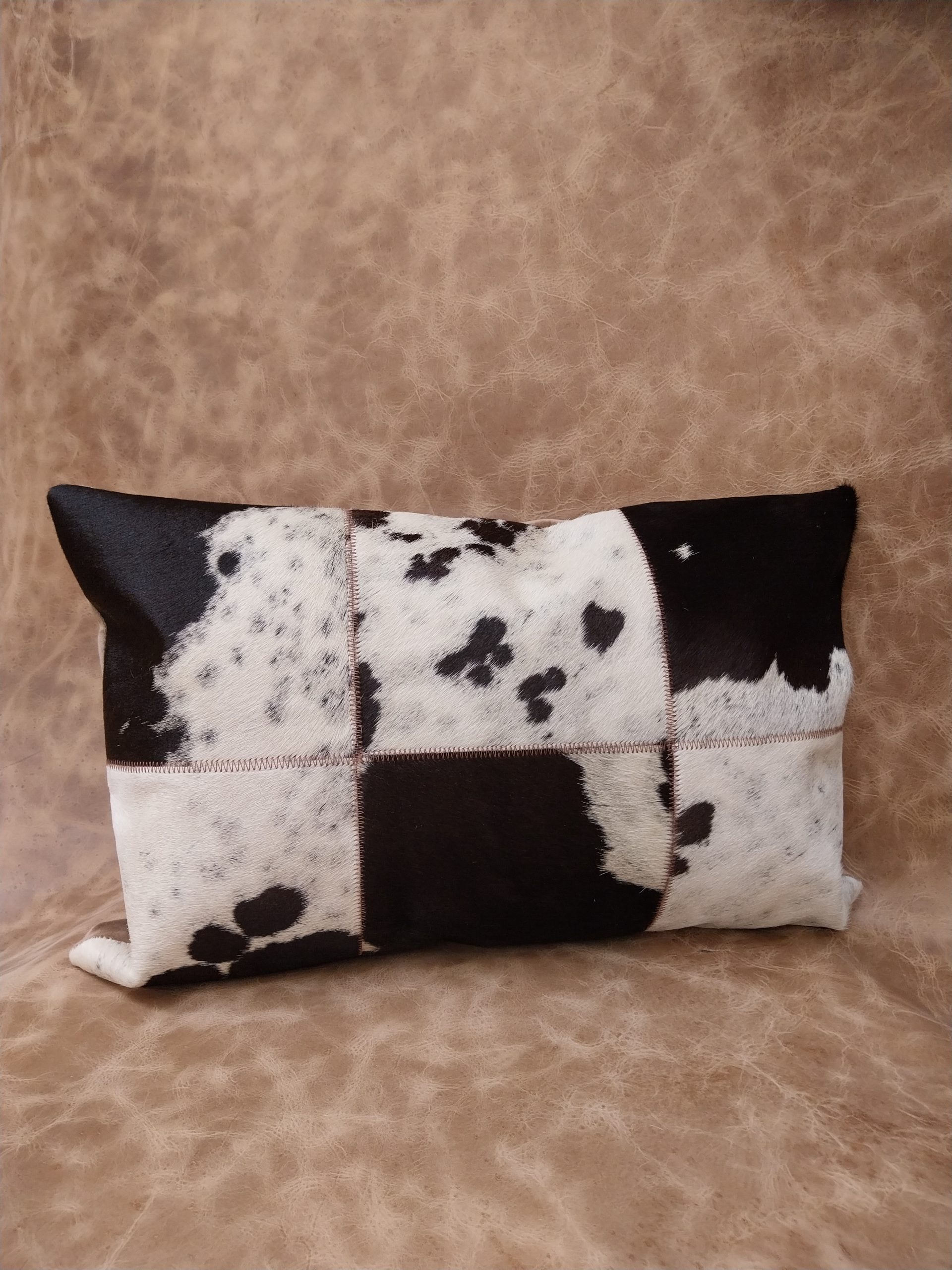 Funda de cojín vacuno 60x40 cm aprox