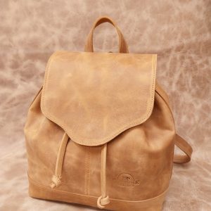 Mochila en cuero